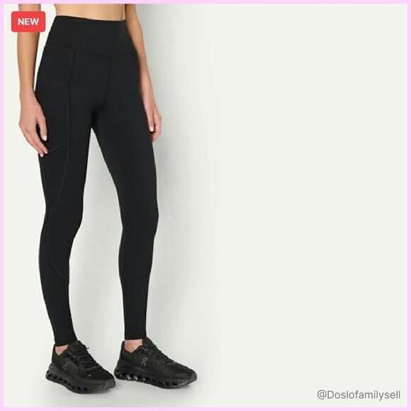 High-Rise Workout Leggings Sculpting Performance Opaque Gym Activewear - Picture 3 of 8